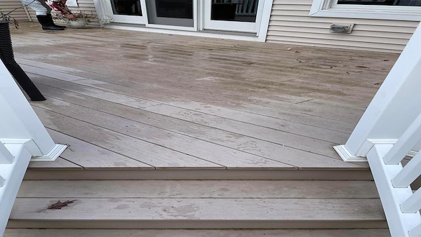 Deck - Before Cleaning