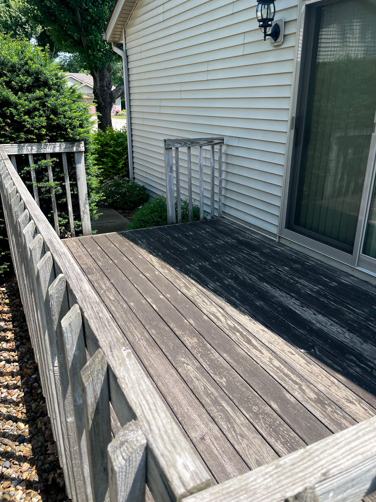 Deck - Before Cleaning