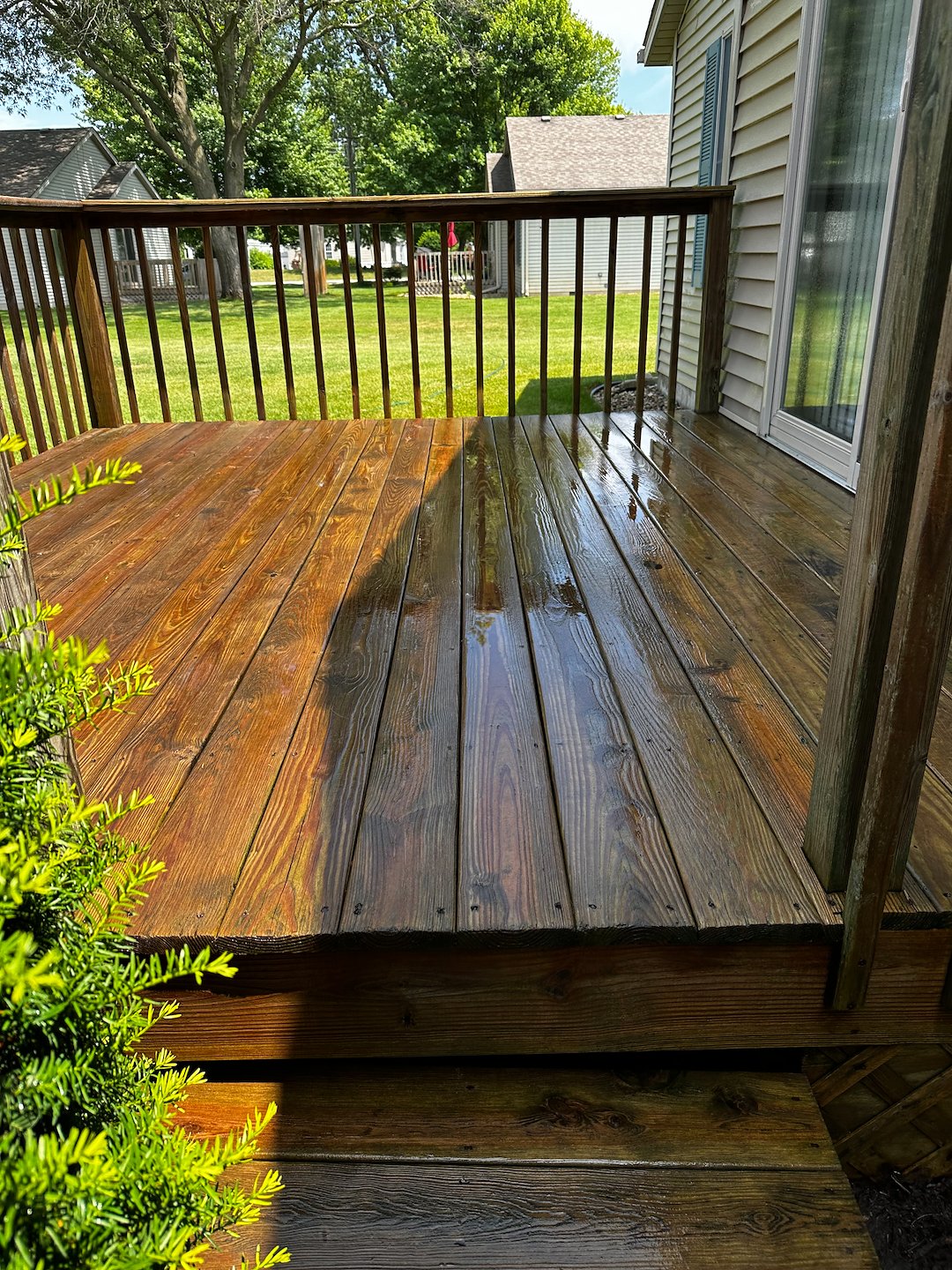 Professional Deck Cleaning in Wheatfield, Indiana